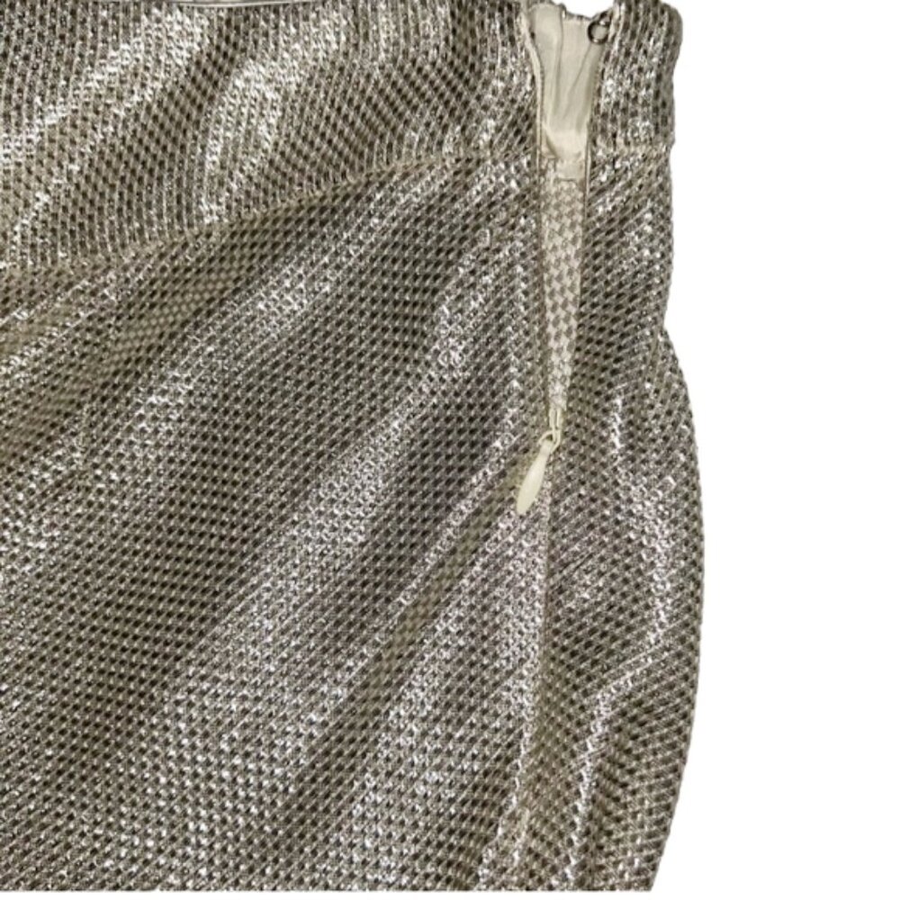 Chic Metallic Wide Leg Pants - Picture 9 of 16